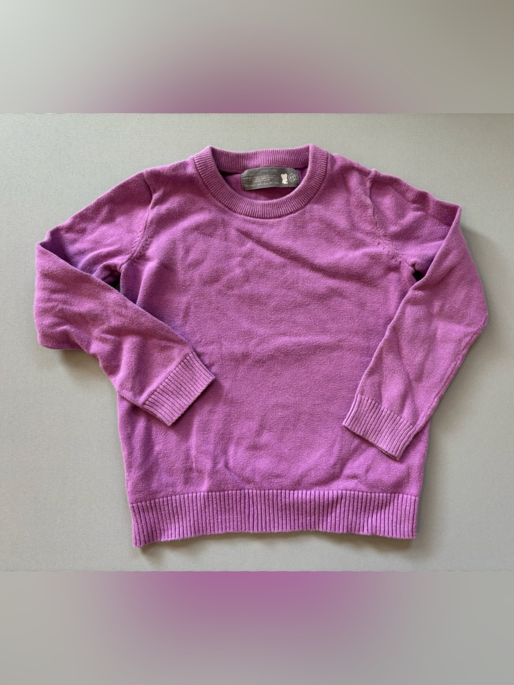 Primary Lavender Crew Neck Sweater Size 4-5